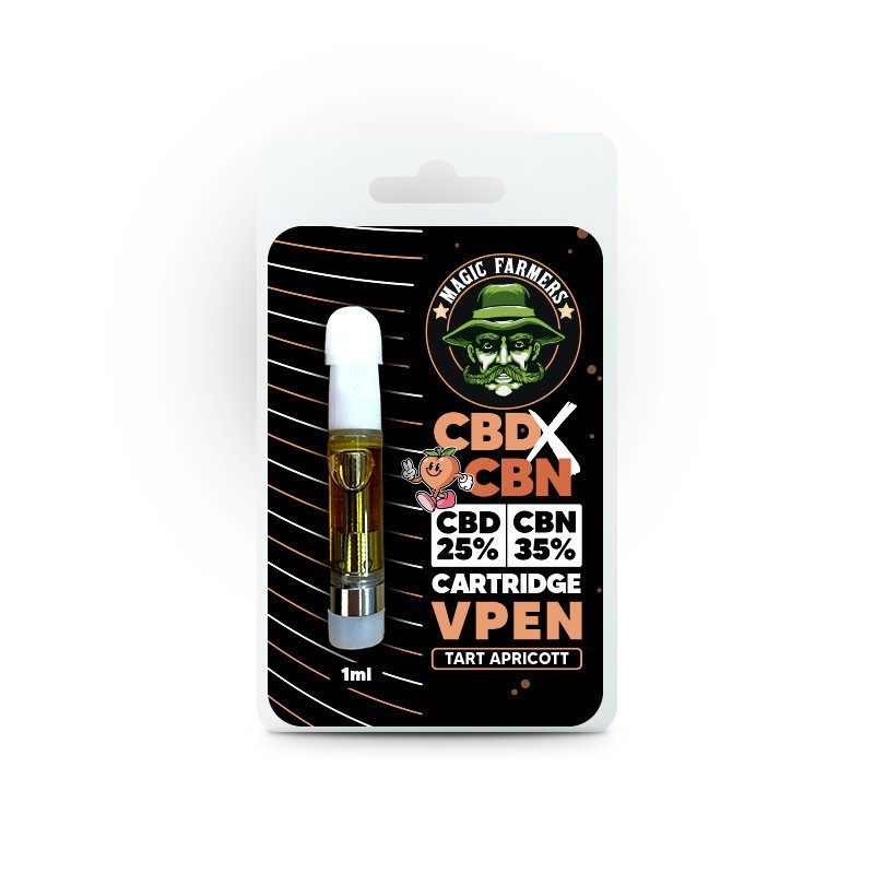 CARTUCHO 1ML 25% CBD 35% CBN MAGIC FARMERS